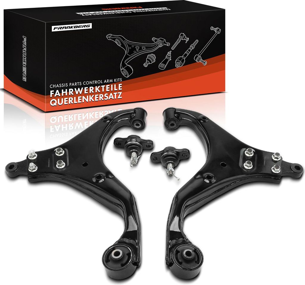 Frankberg 1x Querlenker Satz Vorderachse für Hyundai Tucson JM KIA Sportage JE KM 2.0L 2.7L 2004-2010