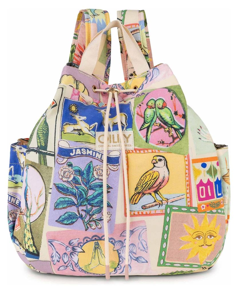 Oilily Freizeitrucksack Rucksack Babita Backpack Almond Oil bunt
