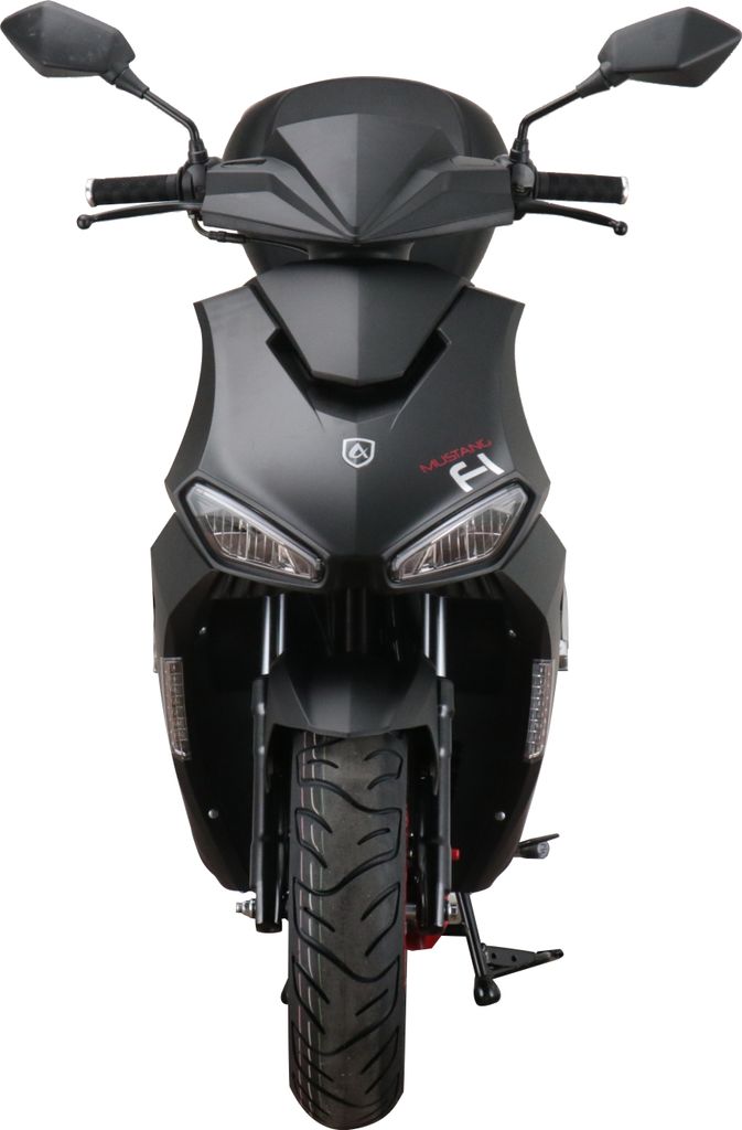 Motorroller Mustang FI 50 ccm 45 kmh EURO 5 mattschwarz Produktbild 7