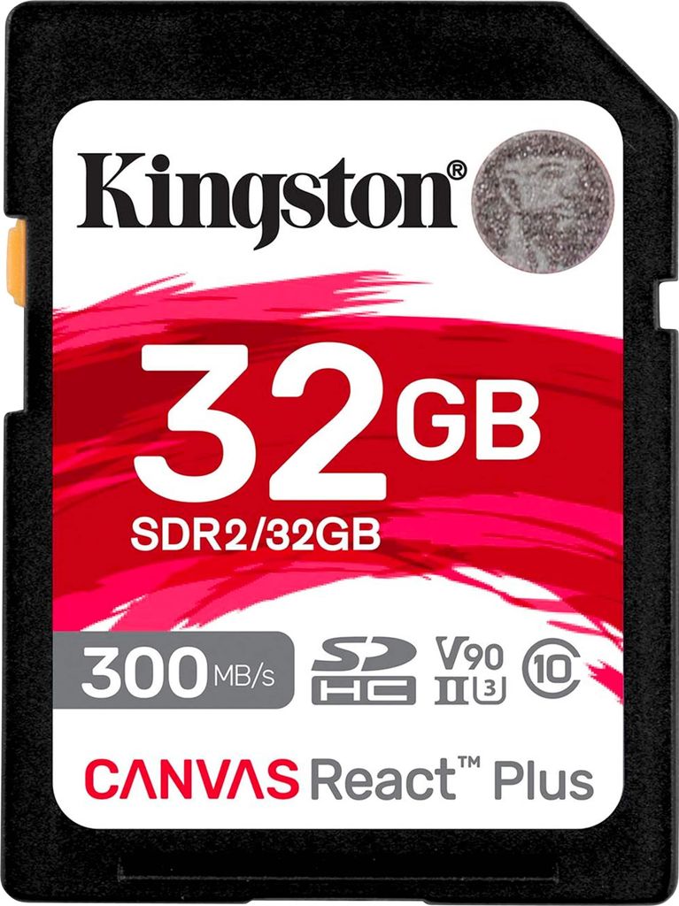 Kingston Canvas React Plus - Scheda di memoria flash - 32 Immagine del prodotto 