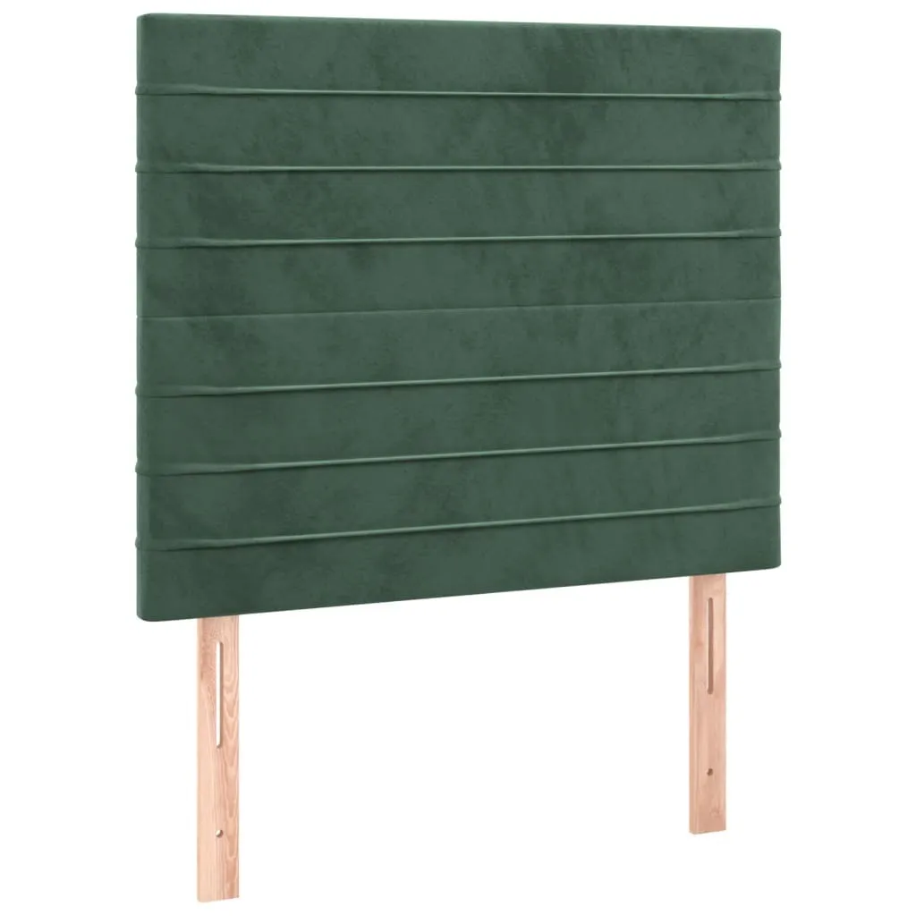 Offerta SYFAX™ Testiera Velluto Verde Scuro 80x128cm - Prezzo Shock