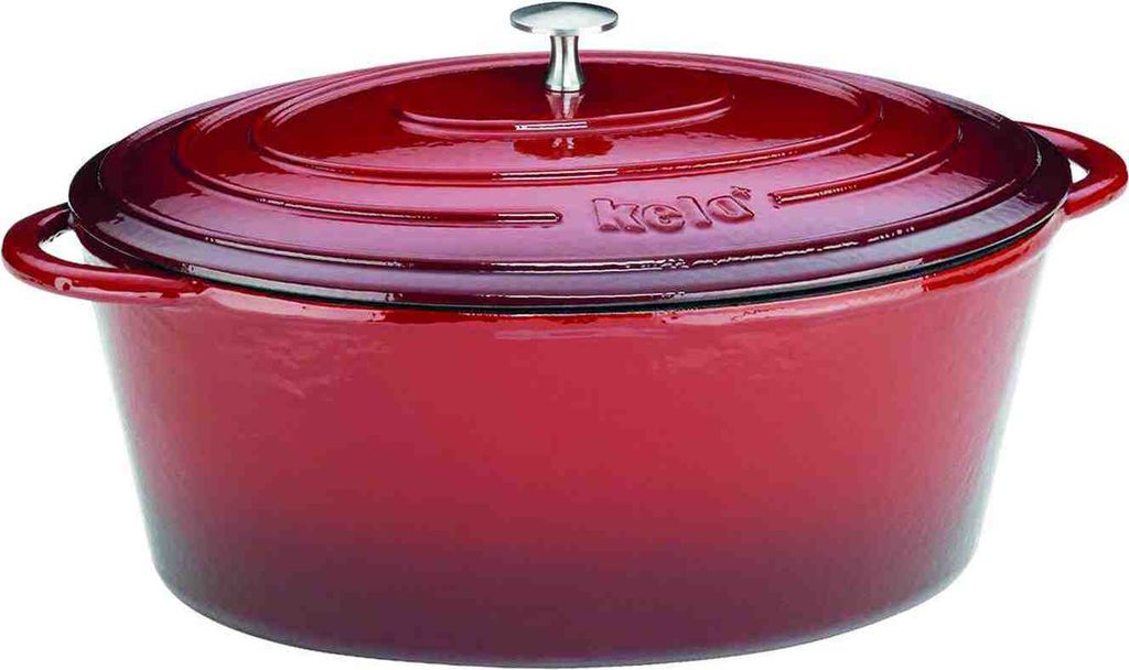 Kela 11943, 6,5 l, Braun, Eisenguss, 290 mm, 360 mm, 150 mm Produktbild 