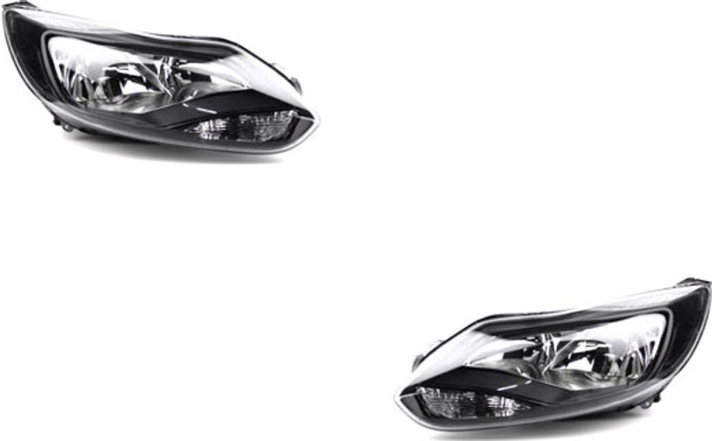 Johns, Scheinwerfer Halogen HSW passend für Ford Focus 11 11-14 H7 H1 Satz Links Rechts 1786449 1710195 1713249 1715435 1719076 1719098 1721999 17...