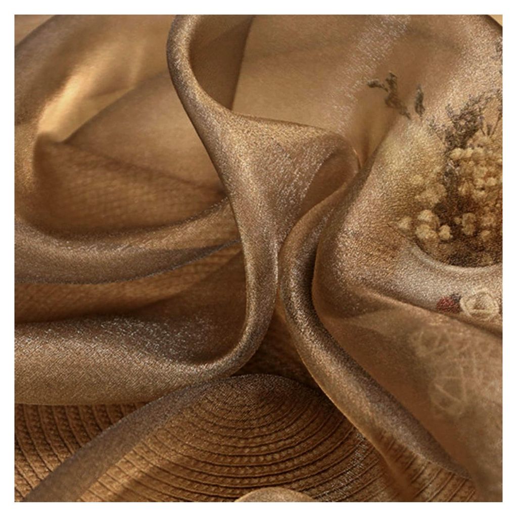 Organza Stoffe zum Nähen Meterware für Bekleidung und Dekoration, Tüll, universeller Stoff für Nähen und Basteln, Gardinen, Vorhänge, Tischde...