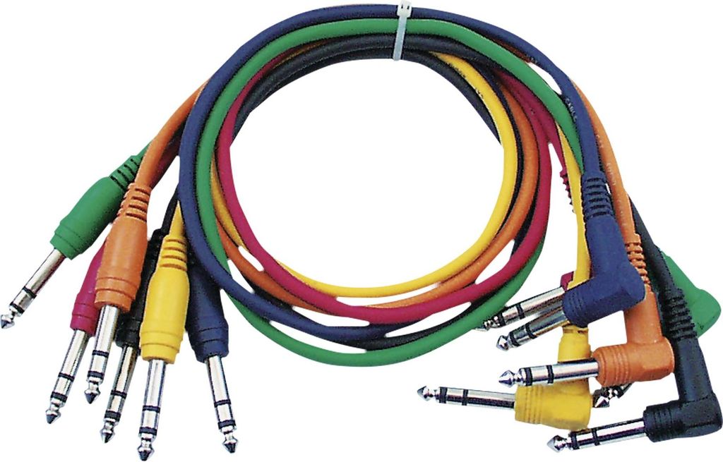 DAP FL15 - 6 coloured bal. patch straight to 90° 30 cm