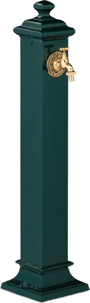 Relaxdays Standbrunnen Antik, mit Wasserhahn, HBT 86x19x23 Produktbild 