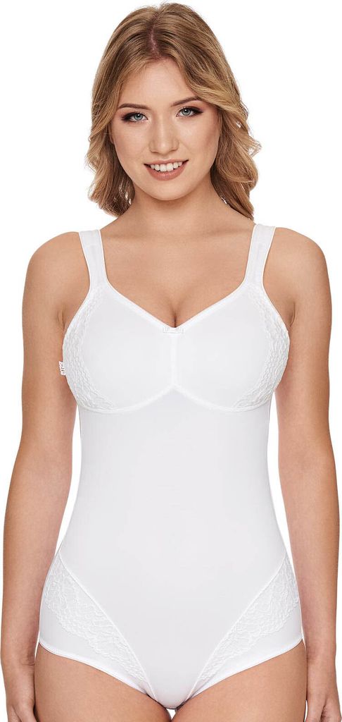 SUSA Body ohne Bügel London Modell 6583, Serie Comfort plus (BH Größe: 75 F / Farbe: weiß)
