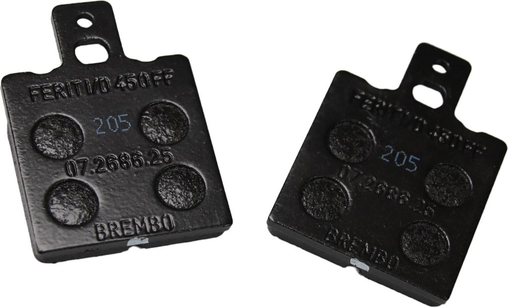 Moto Guzzi Bremsbelagsatz kompatibel mit Moto Guzzi V11 Sport Le Mans Scura V10 Centauro Nevada Club i Cafe Daytona 350 - 1100 ccm Bj. 1977 - 2005