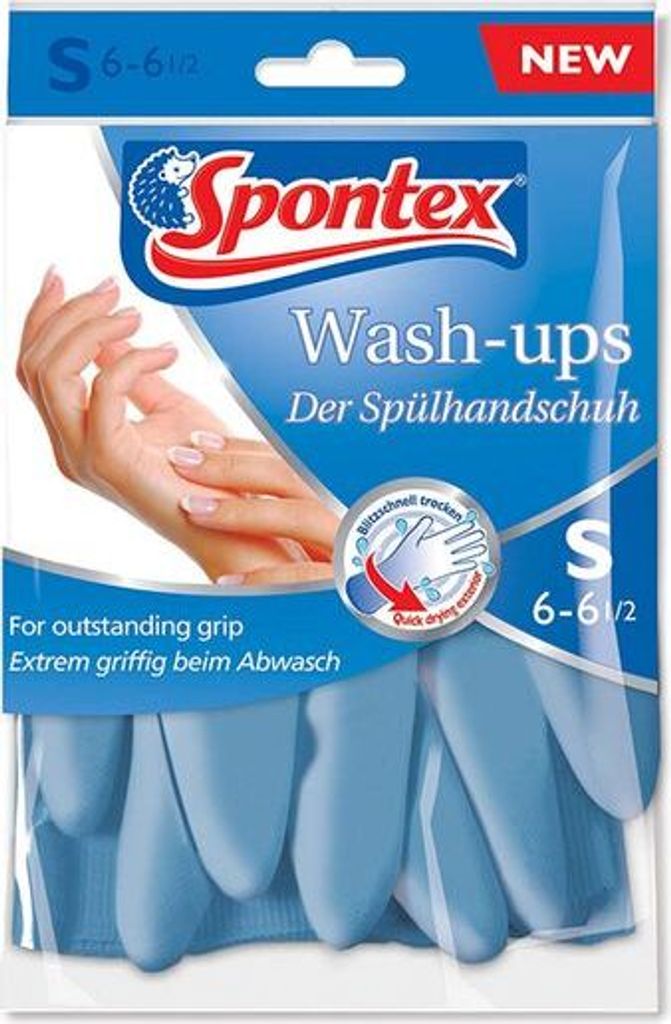 Mapa Spontex rukavice Wash Ups velikost L s protiskluzovým Obrázek produktu 