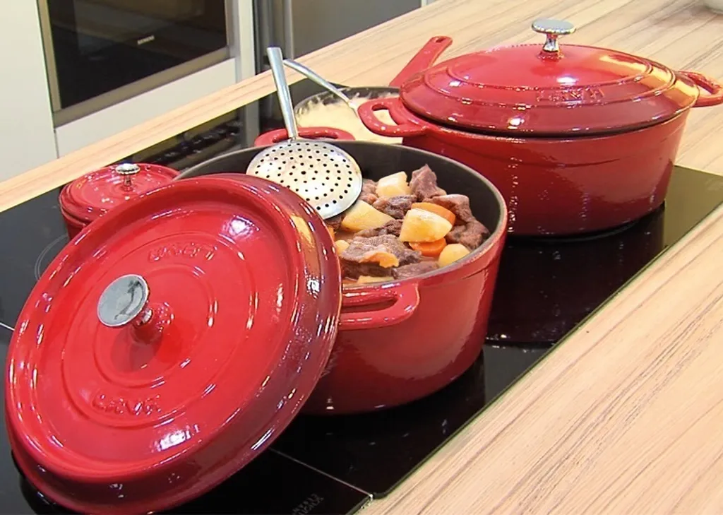 Casseruola Cocotte Rotonda 16,5 cm - Ideale per Cottura Lenta e Forno - 5