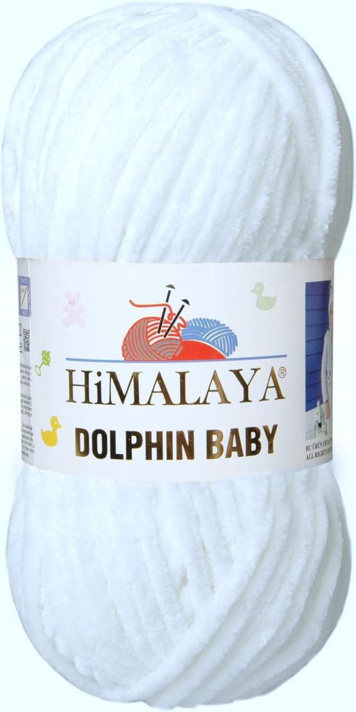 Himalaya Dolphin Baby 80301 Przędza dziewiarska Zdjęcie produktu 