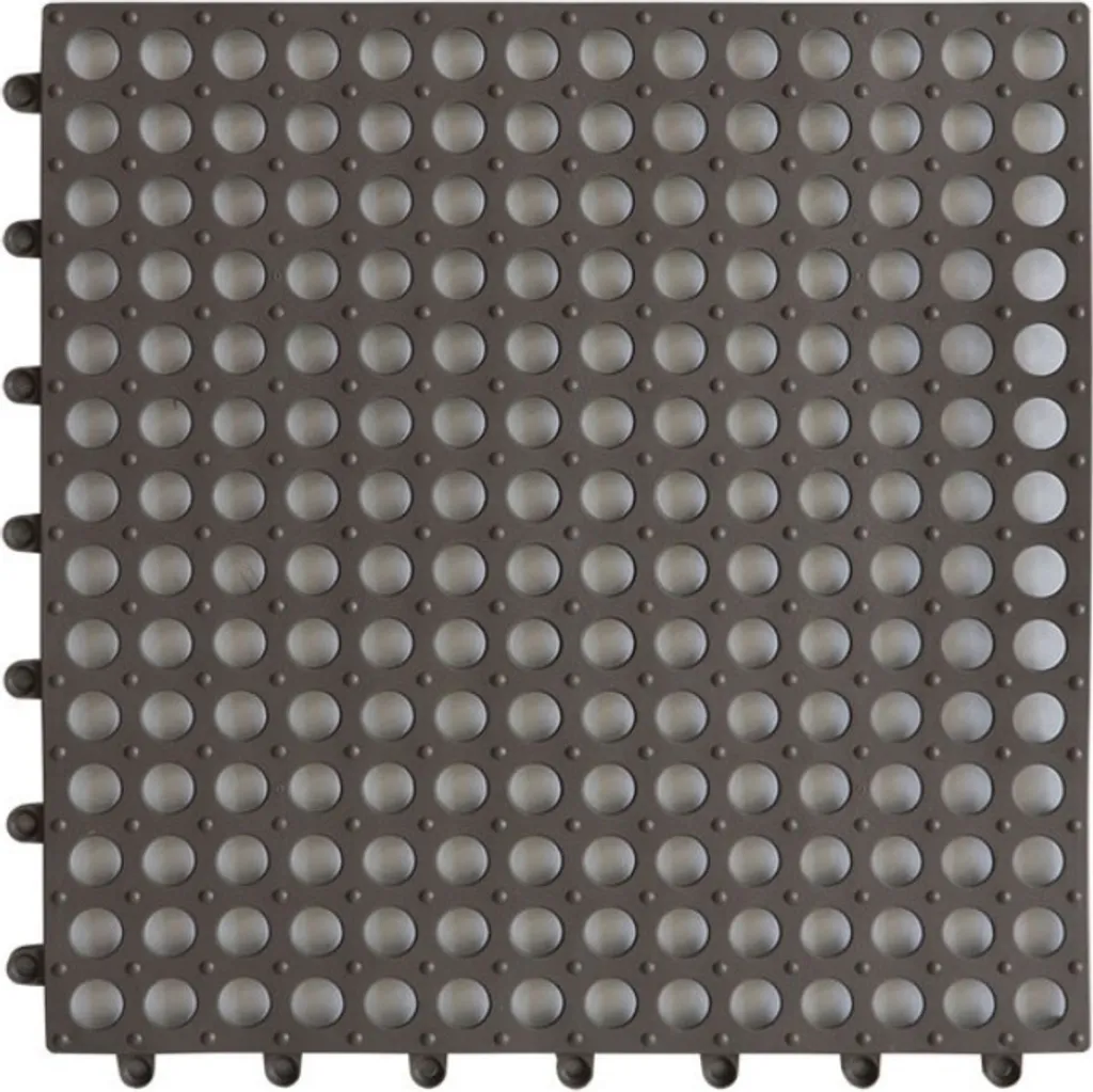 Tapis de protection vaisselle Gris antidérapant lot de 12 unités INF
