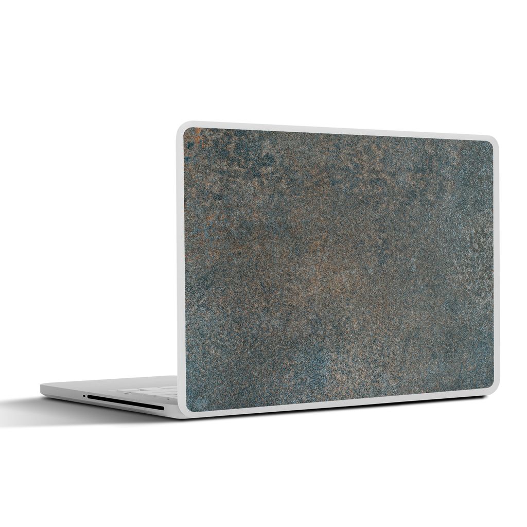 MuchoWow Laptop Aufkleber Sticker Cover Stein - Beton - Grau - Vintage 30x22 cm - Laptop-Sticker