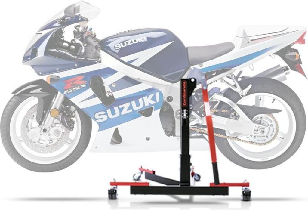 CS Power Evo-Zentralständer für Suzuki GSX-R 750 00-03 Rot