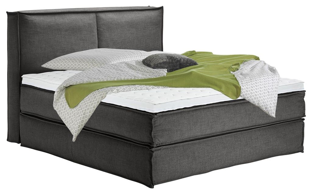 BOXSPRINGBETT mit Kopfteil - Premium