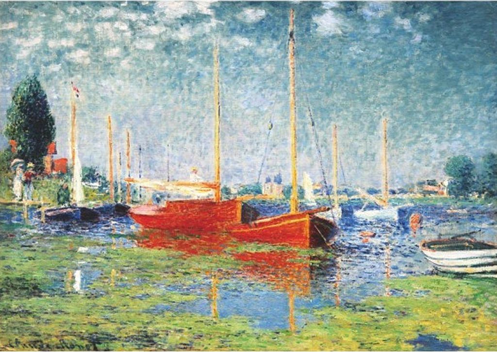 D-Toys Puzzle Monet Argenteuil - 1000 Teile Kunst Puzzle