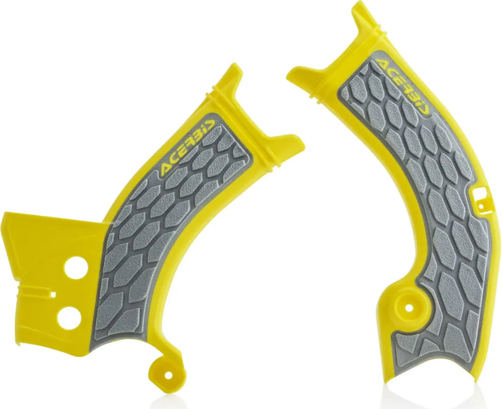 Protection Cadre Acerbis X-Grip Suzuki RM-Z Jaune/Gris tout-terrain
