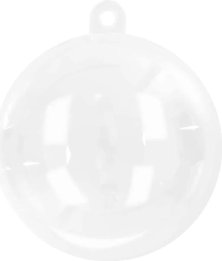 Boules de Noël Incassables Transparentes 5 cm - Set de 200 Unités - 6