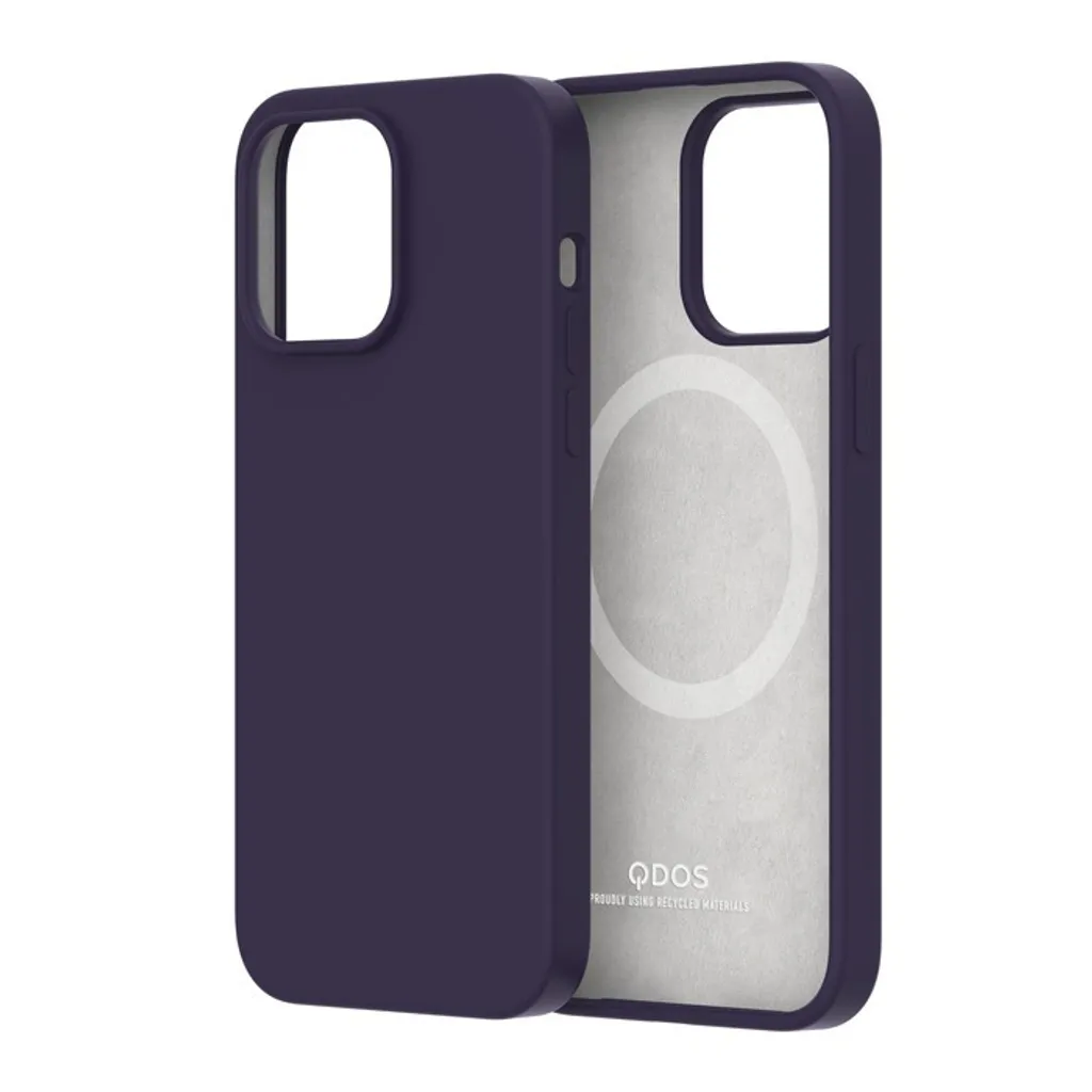 Coque iPhone 14 Pro Violette antichoc Snap MagSafe : Stop aux rayures - 2