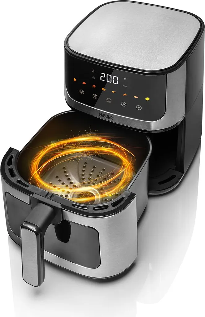 Friteuse Haeger Magic Window 1400 W : finissez-en avec les odeurs de friture
