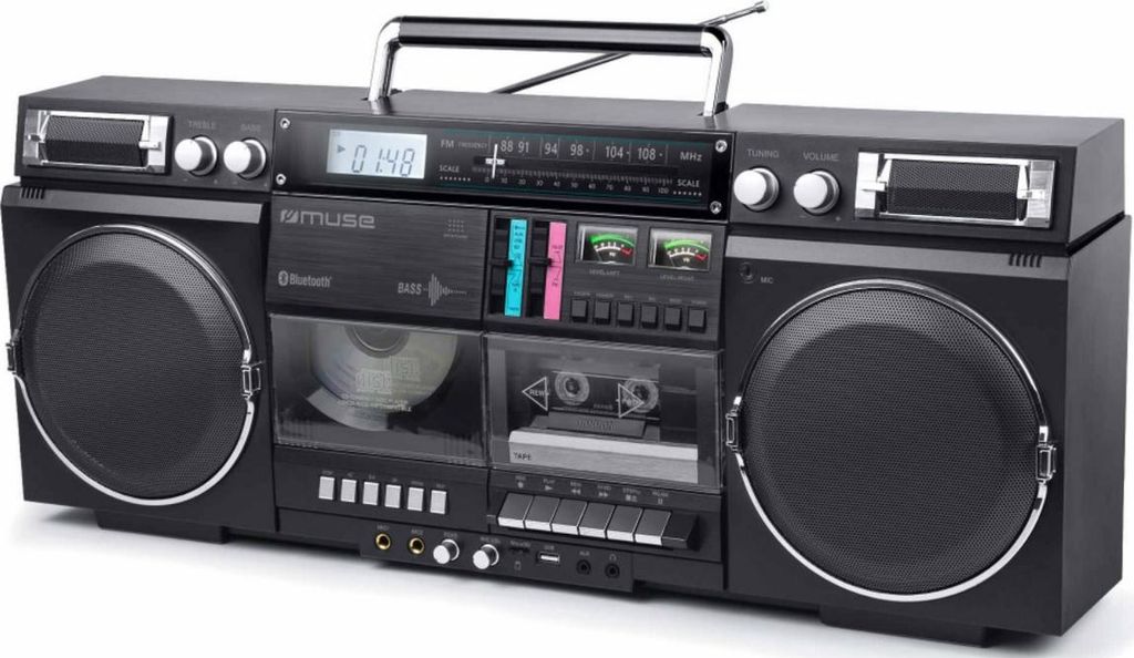 Muse M-380GB - Boombox avec, FM, CD, cassette, USB, SD, 80 Image du produit 