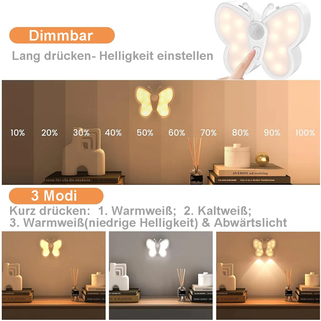 Lampe de Placard Rechargeable 3 Modes avec Intensité Variable Lot de 3 - 2