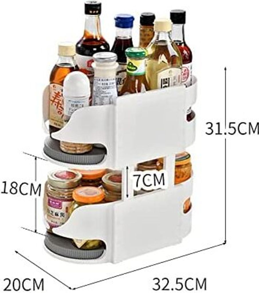 360Home Ablagefläche Flaschenaufbewahrung Aufbewahrung Küchenlagerung (B)