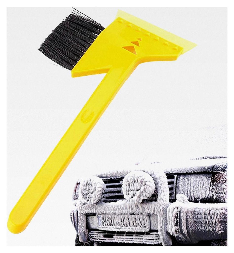 Schneeschaber für Autos mit Bürstenfunktion