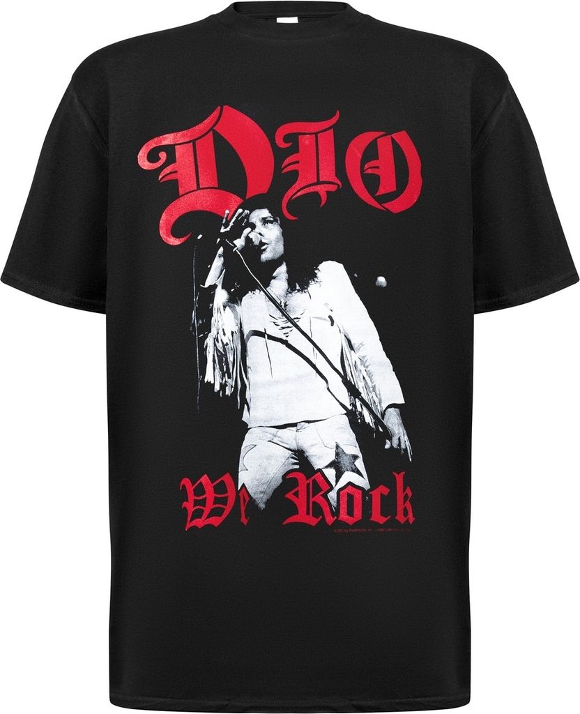 Dio Ronnie James Dio Black L T-Shirt