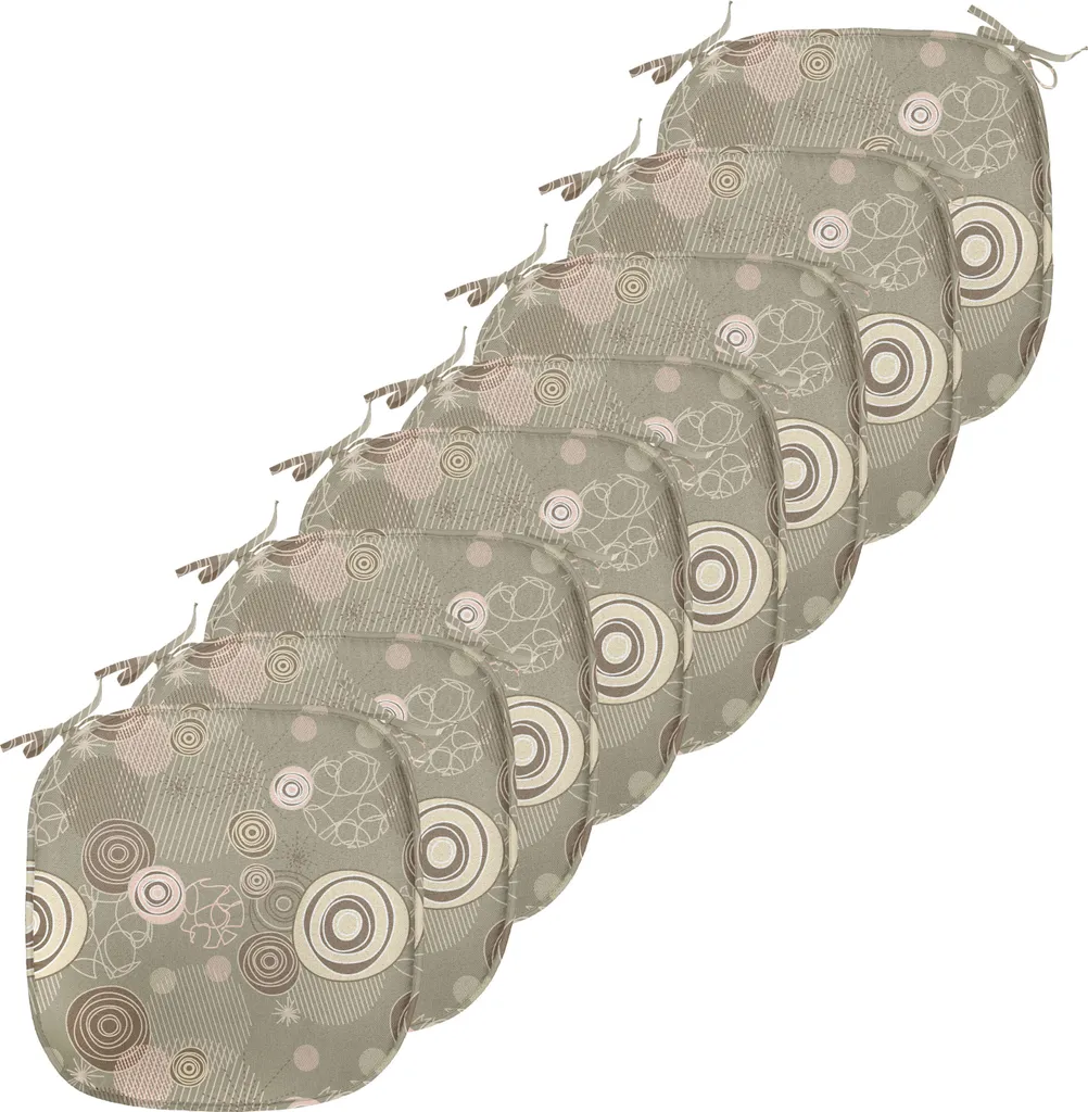 Coussin d'Assise Confortable pour Salle à Manger et Cuisine Lot de 8