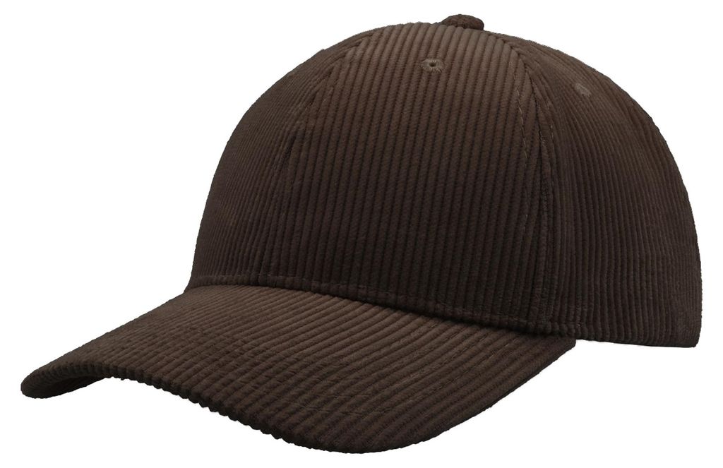 Atlantis Headwear - "Cordy" Baseball-Mütze recyceltes Material LT2085 (Einheitsgröße) (Braun)