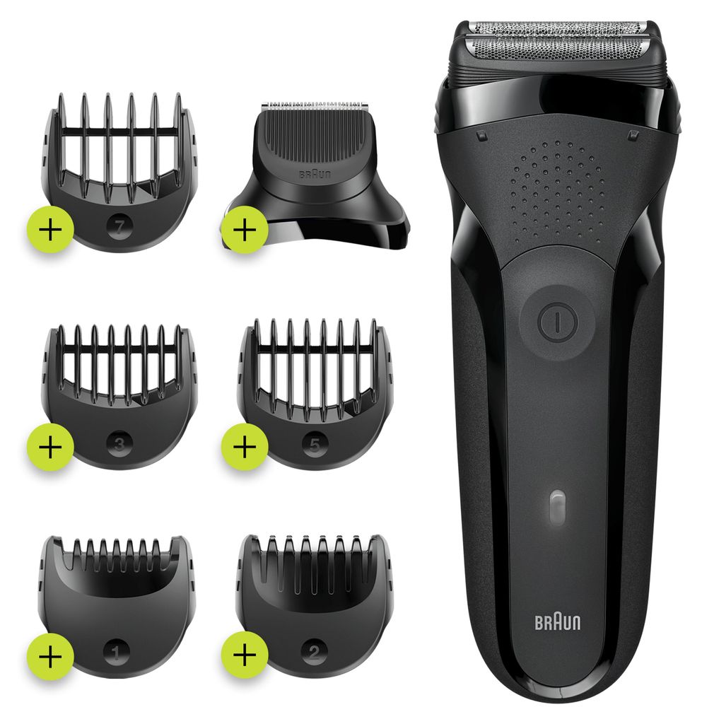 Braun Series 3 81702941, Planžetový holicí strojek, Černá, Obrázek produktu 