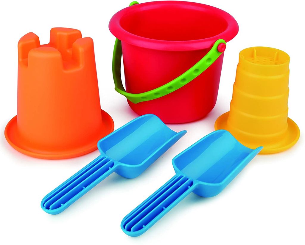 Hračky na písek - Kyblík 5 v 1 Obrázek produktu 