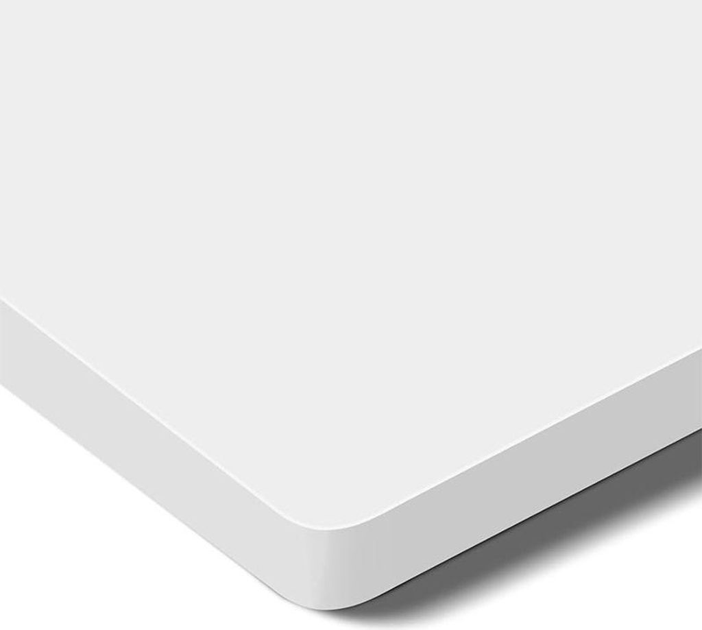 Plateau de table PR1208-White, 120 x 80 x 2,5 cm, blanc Image du produit 