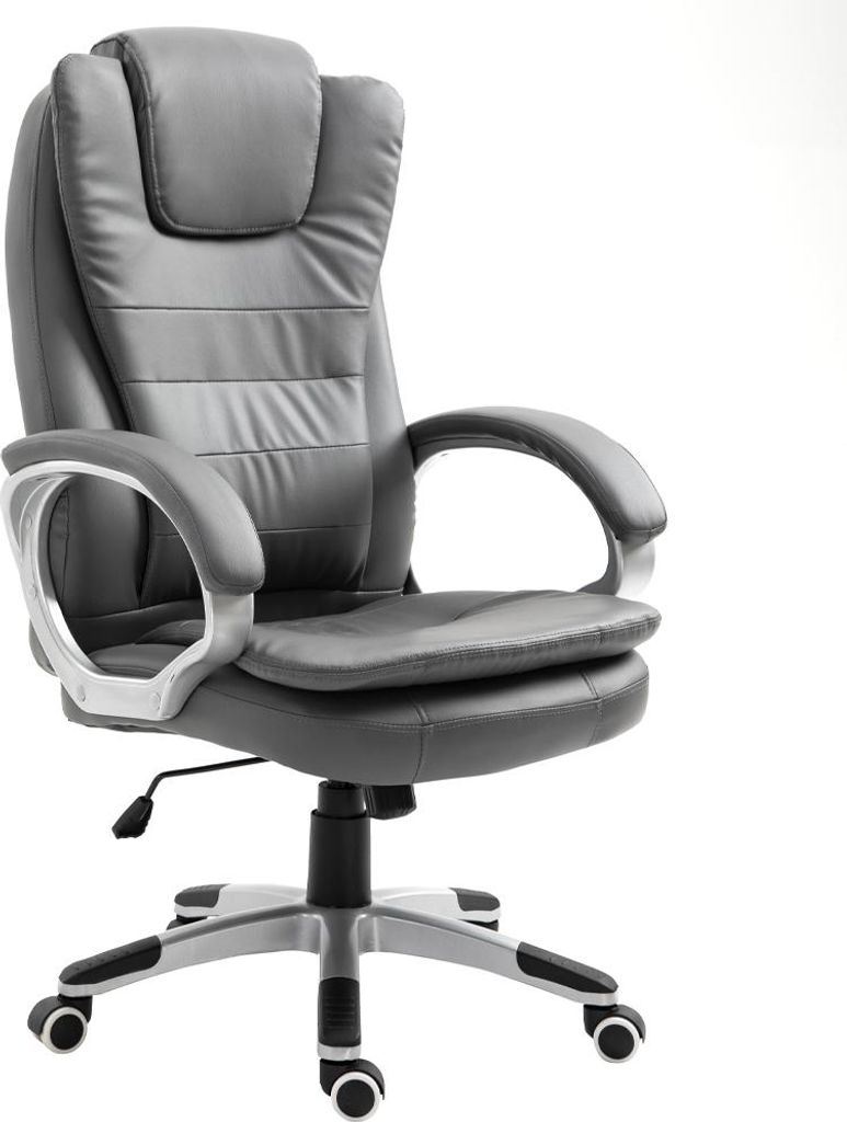 Activejet heated office chair with massage YK7304 grey Obrázek produktu 