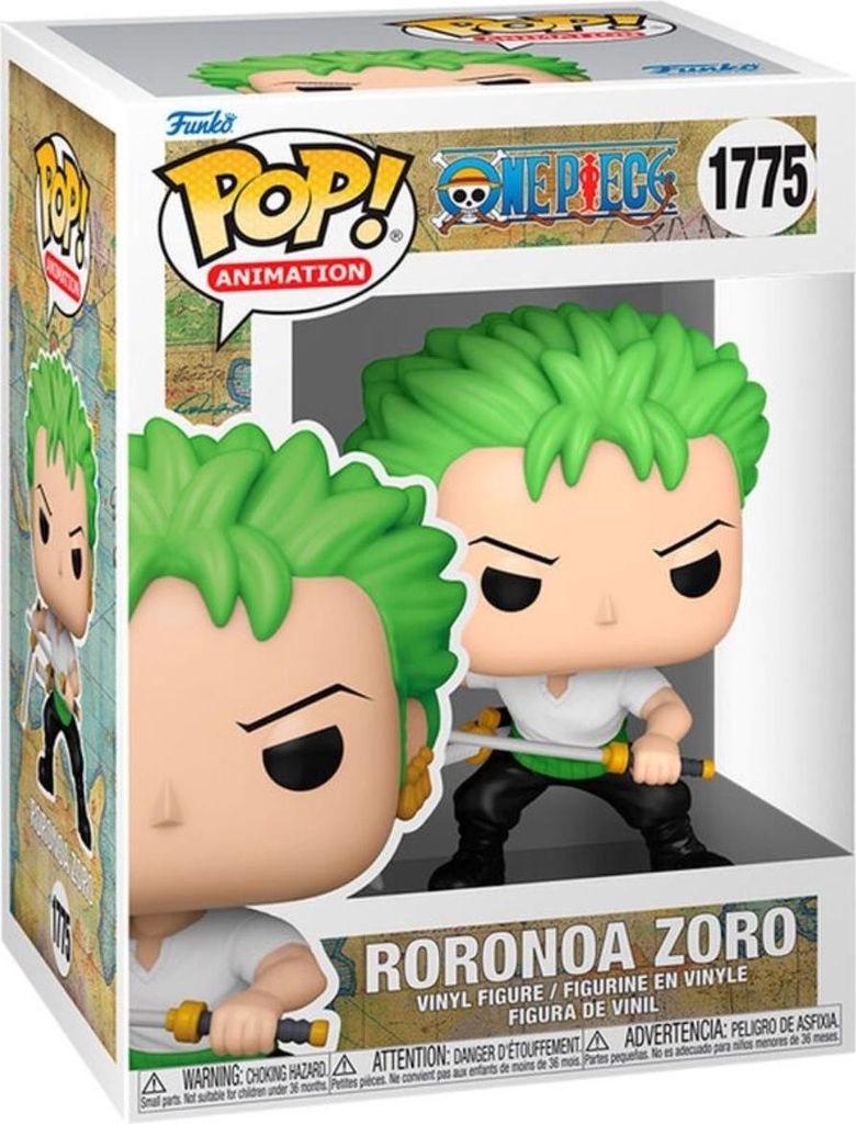 Funko Pop! One Piece - Figurka Roronoa Zoro, Oficjalny Immagine del prodotto 