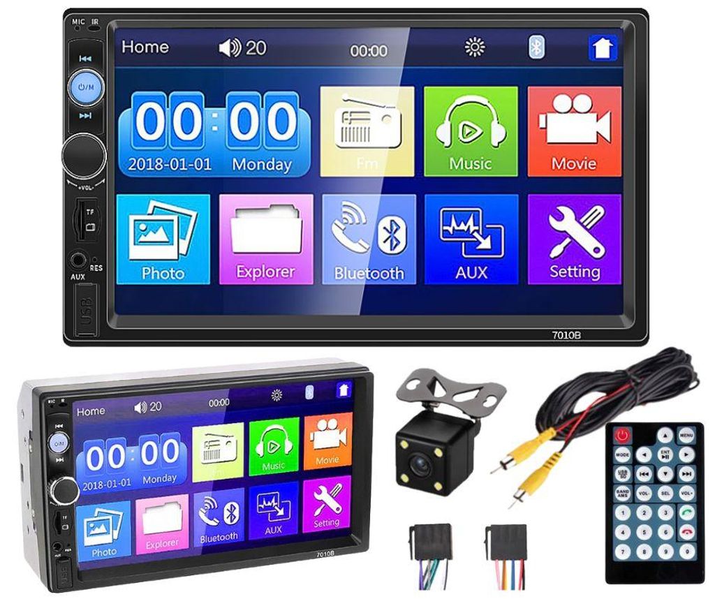 Autoradio Bluetooth Touch Android 2Din Mit Fernbedienung Produktbild 