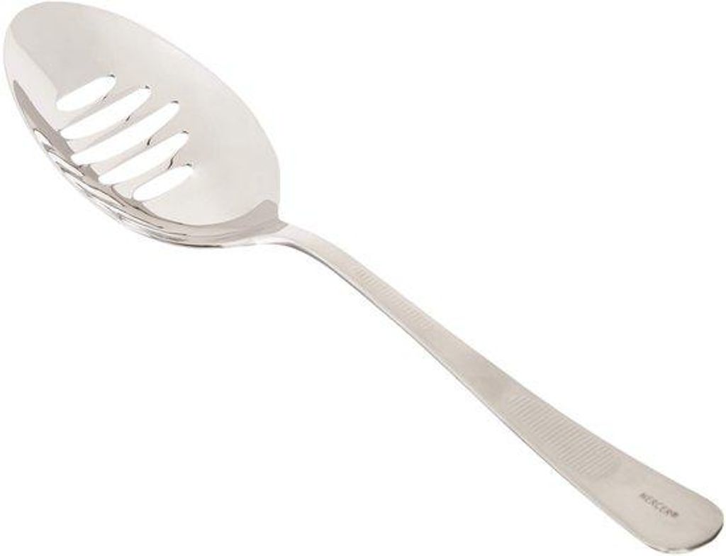 Schuimspaan mit Kom, 18 cm, Edelstahl, Silber, 23 cm