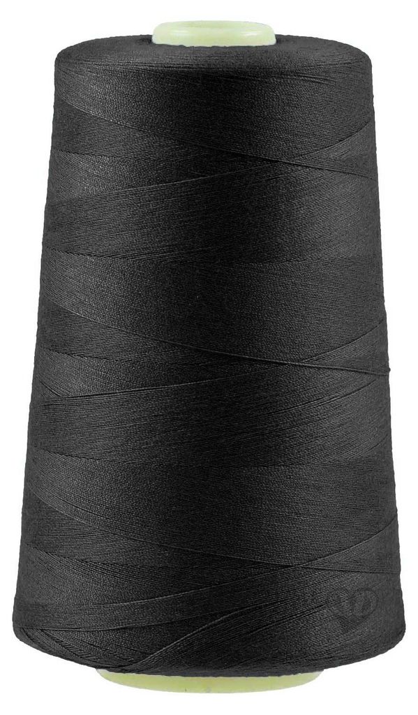 4572m  Polyester Overlock schwarz