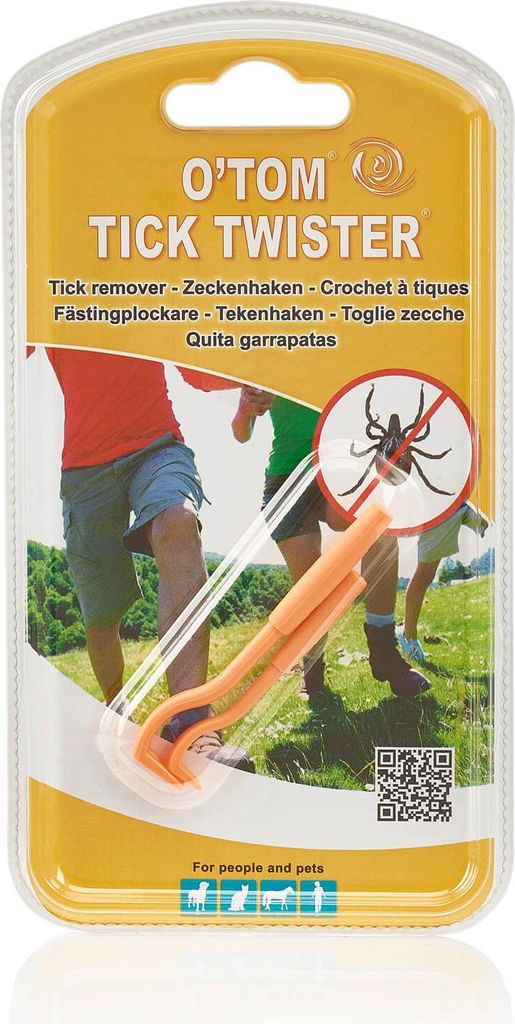 O-Tom Tick Twister Zeckenhaken orange