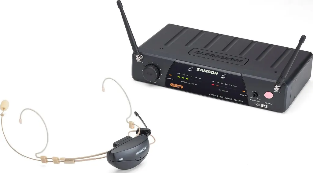 Système Micro Serre-tête Samson Air Line 77 AH7 sans Fil UHF Sportif