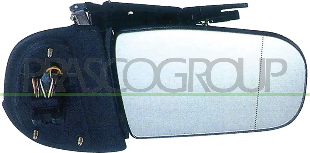 Rétroviseur droit PRASCO ME0377323 pour Mercedes Classe E W210 S210