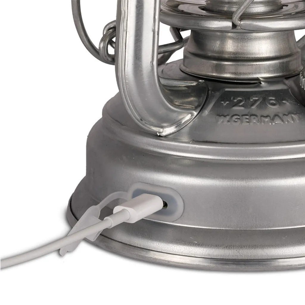 Lampe tempête LED Feuerhand 276 Vert Mousse - Intensité variable 150lm - 4