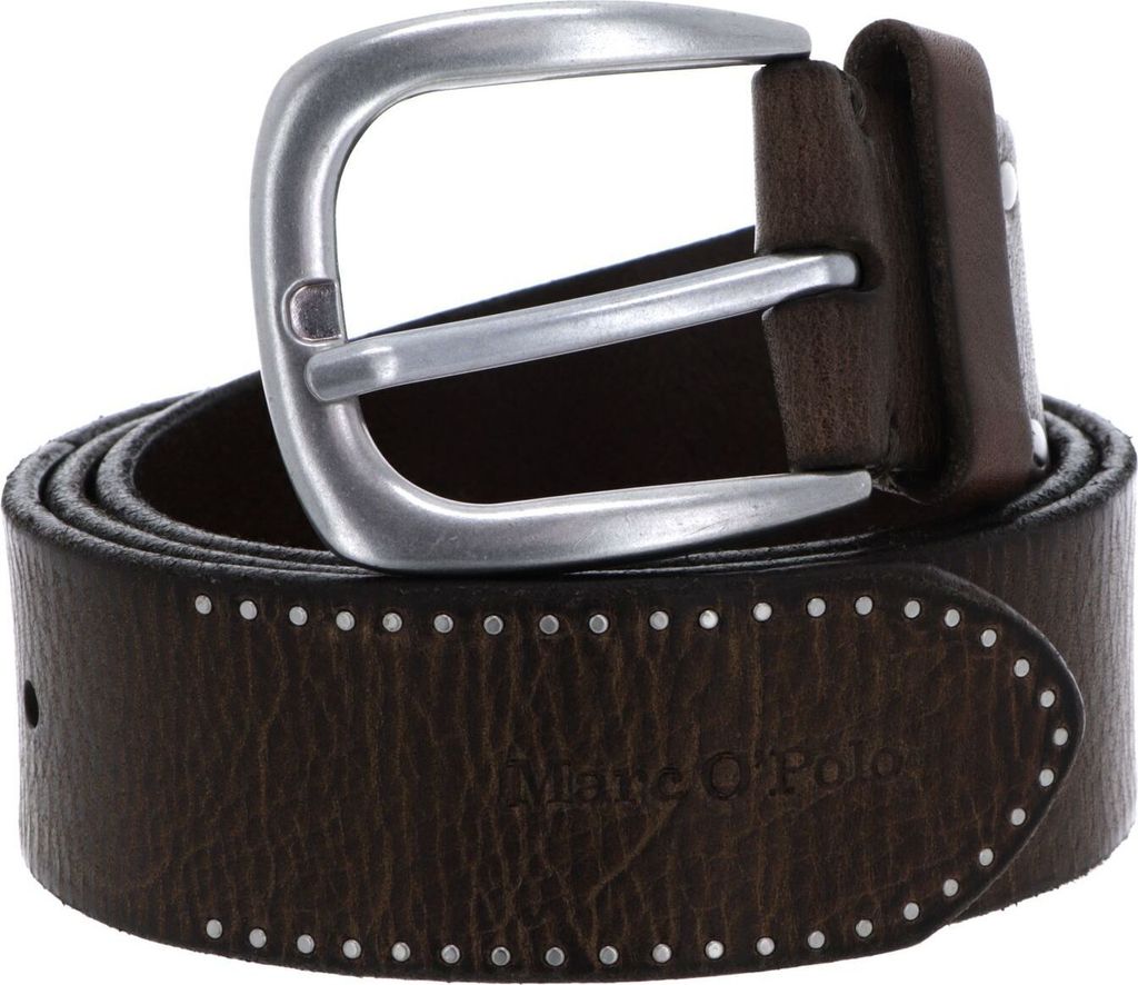 Marc O'Polo Leder Gürtel Mason Belt Ladies W80 Nutshell Brown braun