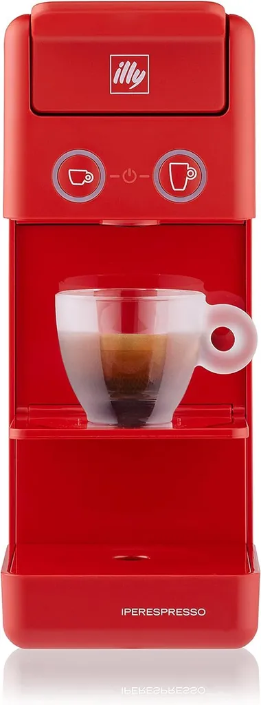 Machine à café compacte Illy Y3.3 Rouge idéale pour petits espaces