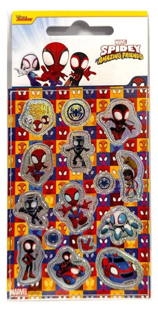 Spiderman Spidey Power Hologramm-Aufkleberset
