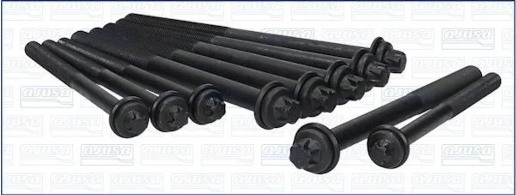 Kit Boulons de culasse acier Fiat Ducato 2.3D 07- avec joints inclus