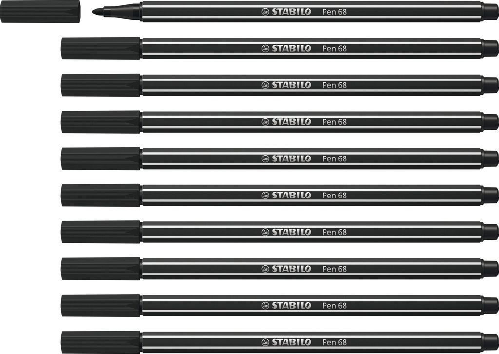 Prémiové plniace pero - STABILO Pen 68 - balenie po 10 ks - Obrázok produktu 