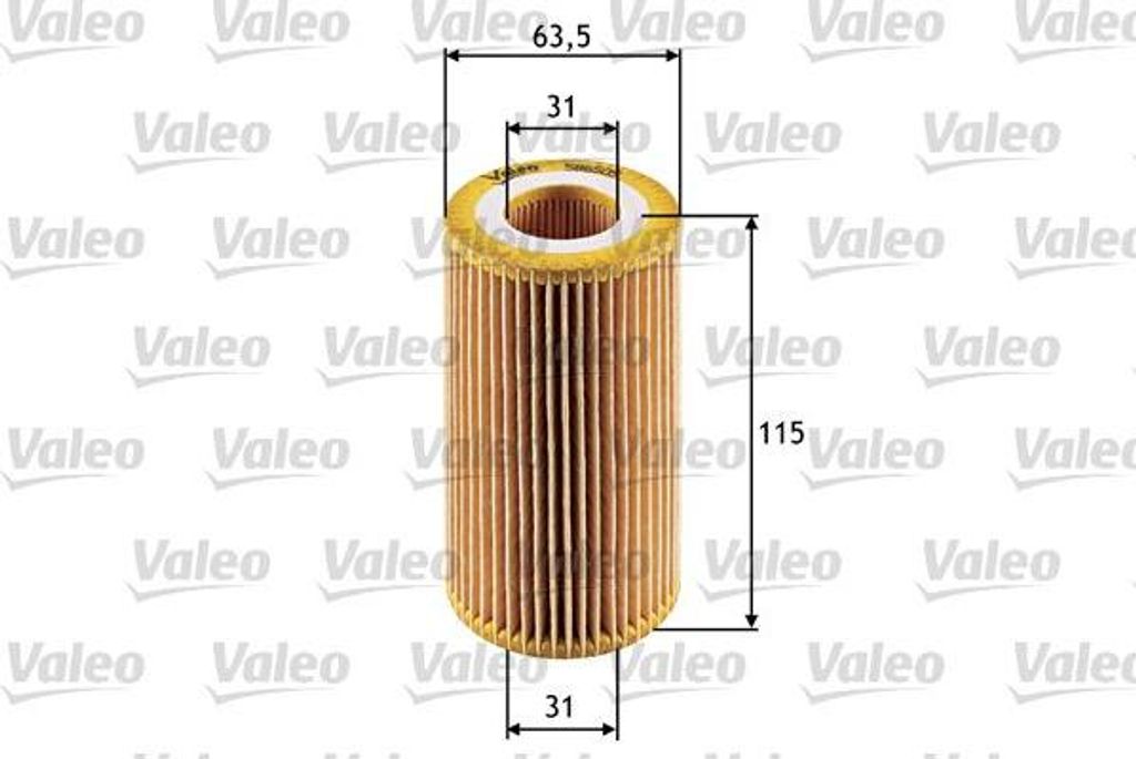 VALEO 586505 Ölfilter OE 5650319 kompatibel mit Astra G, Frontera B, Omega, Signum, Sintra, Vectra, Zafira