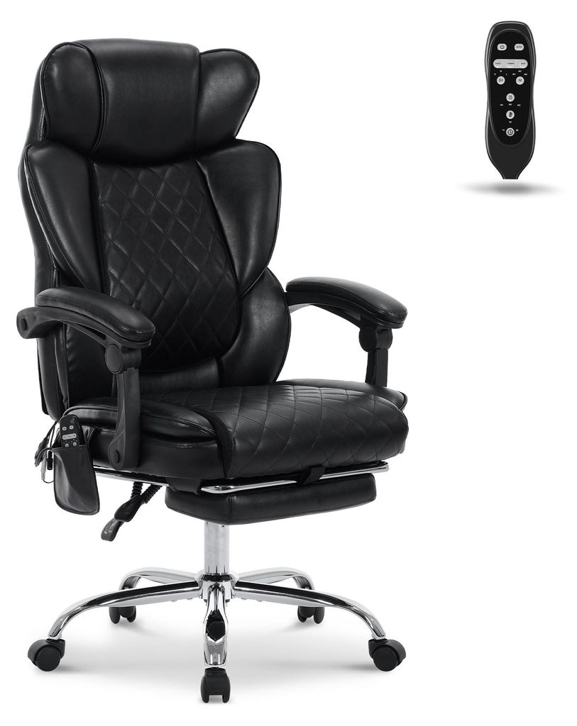 COLAMY Bürostuhl, ergonomischer Massagestuhl mit 6 Produktbild 